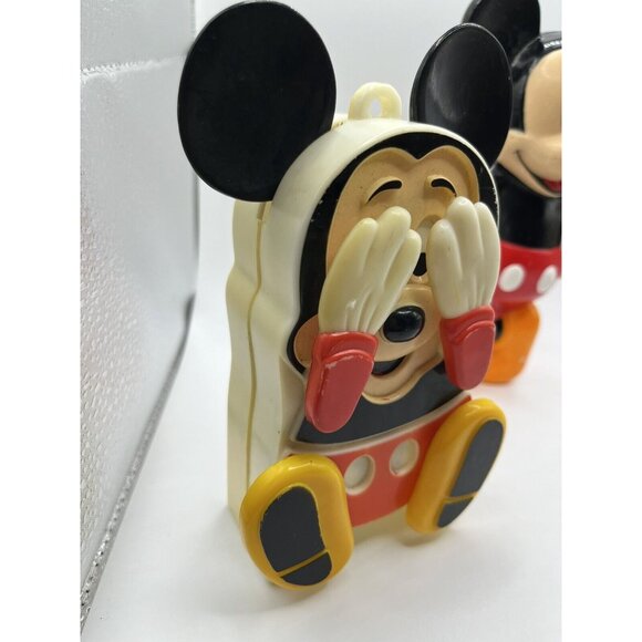 Vintage 1986 Superior Toy Disney Mickey Mouse Gumball Bank Plastic Part&CRIB TOY - Picture 9 of 16